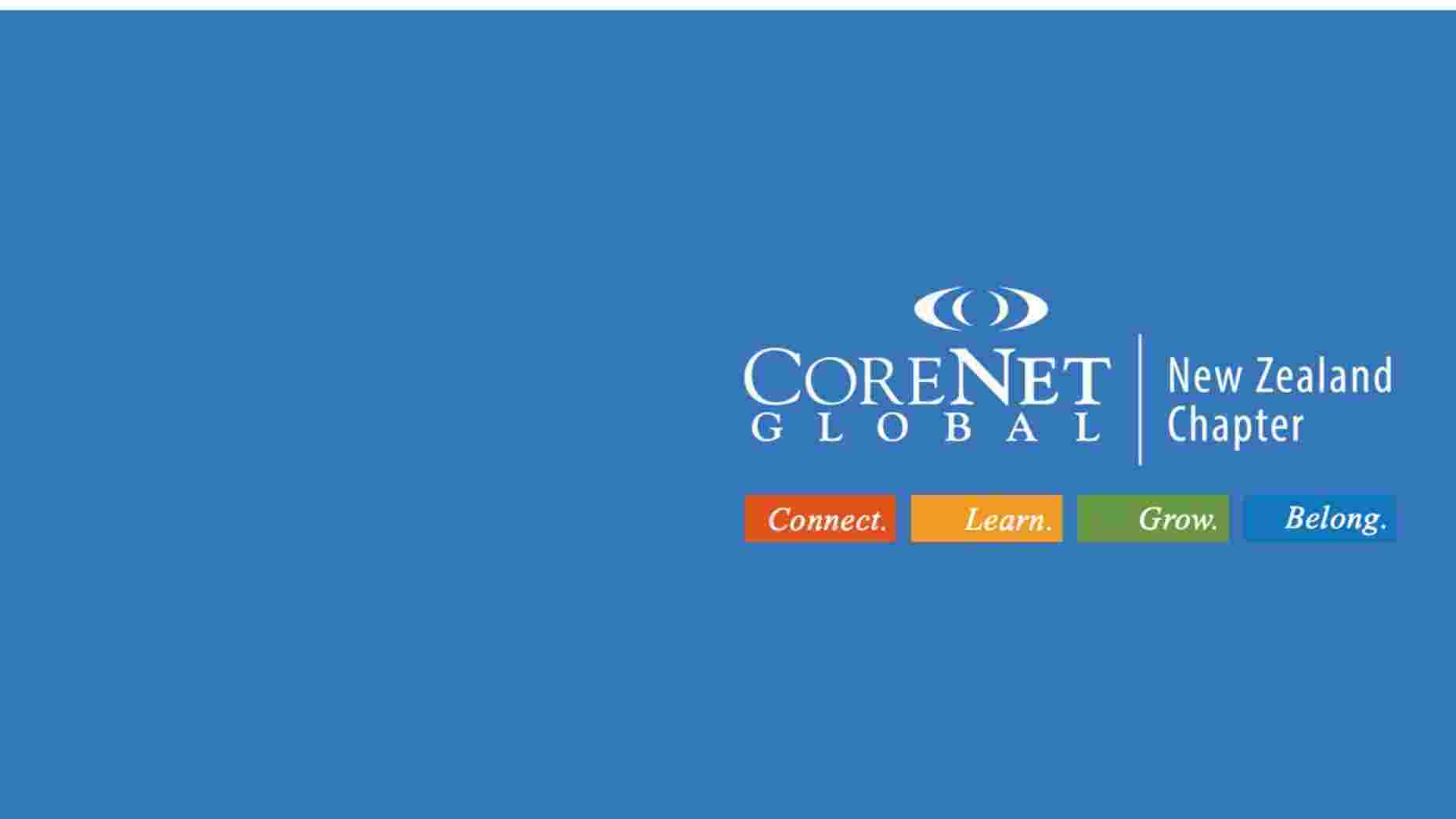 Call for Expressions of Interest - CoreNet Global NZ Chapter Committee