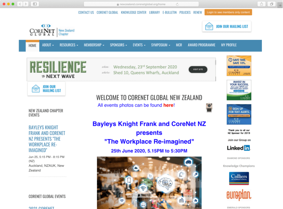 New Zealand Chapter